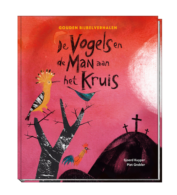 De vogels en de man aan het kruis